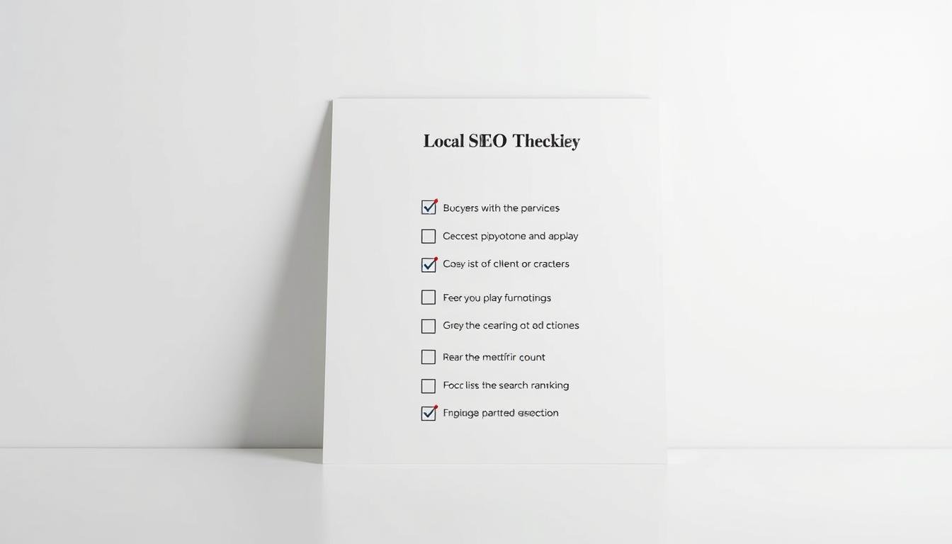 local seo checklist