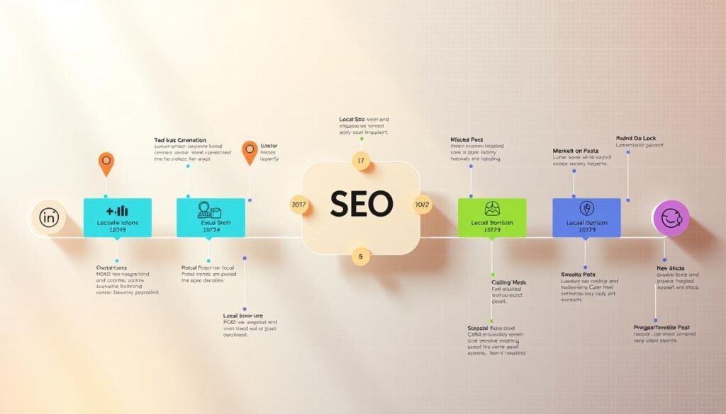 local seo timeline