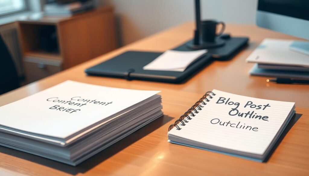 content brief vs outline content brief vs outline